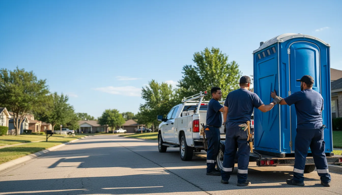 Portable Toilet Rental in Mecca, IN near me